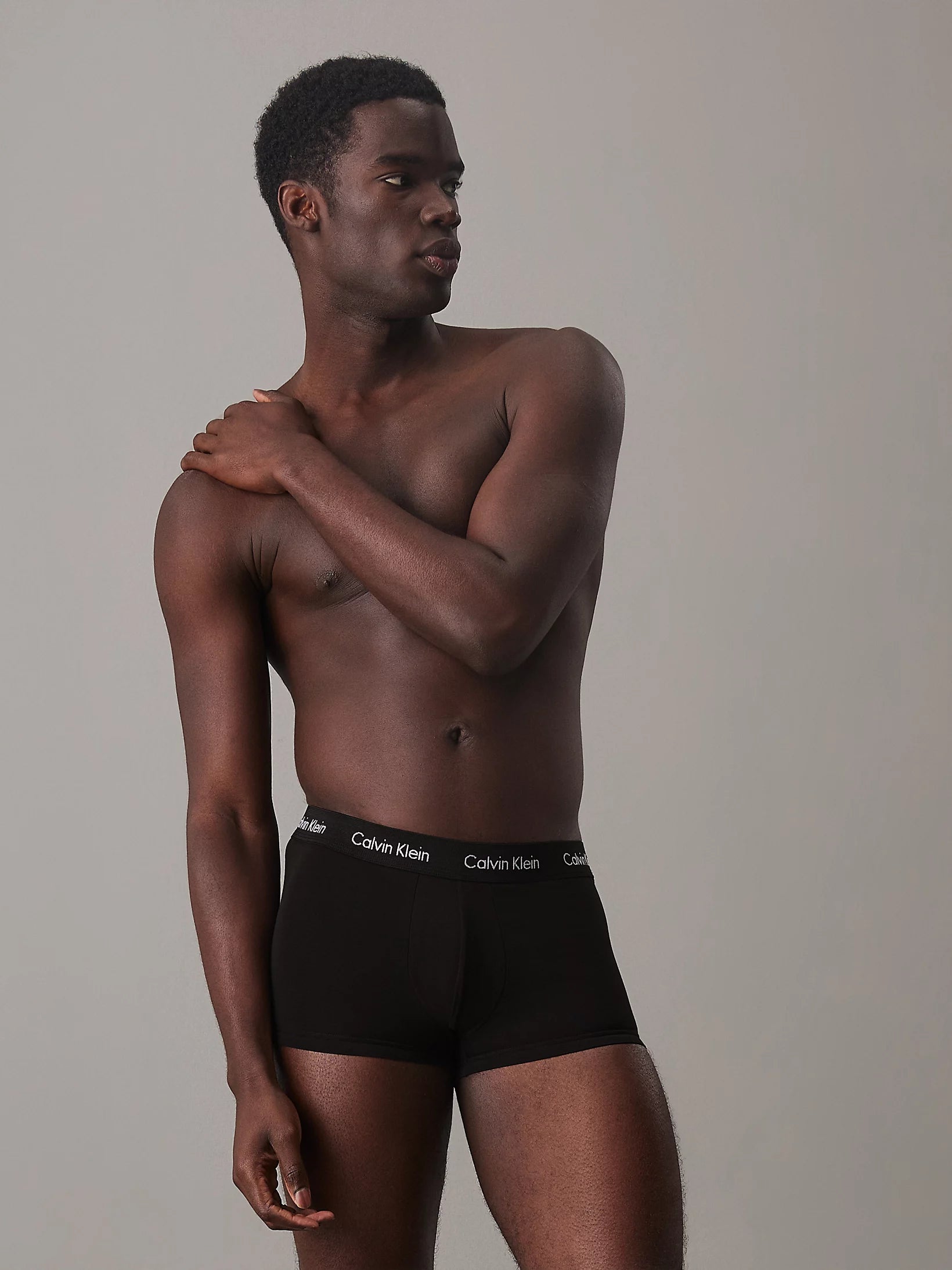Calvin Klein - Lot de 3 boxers taille basse – Coton stretch