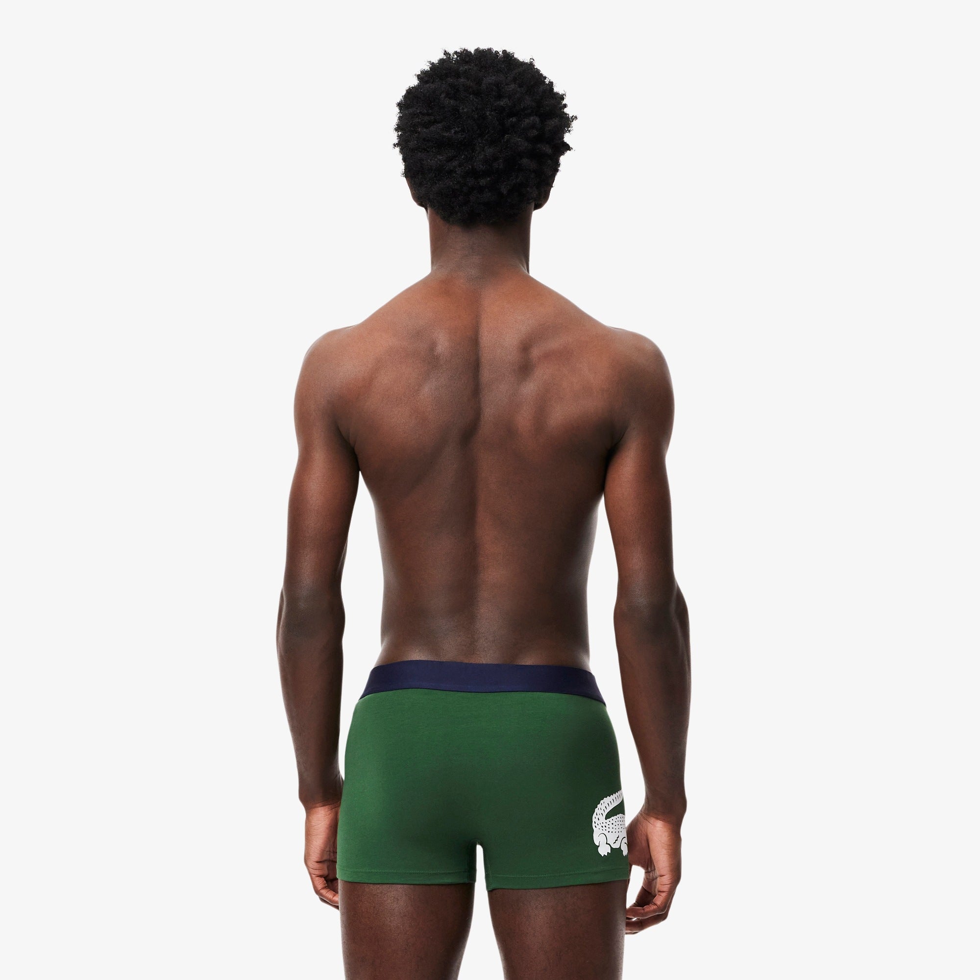 Lacoste - Lot de 3 boxers courts coton stretch