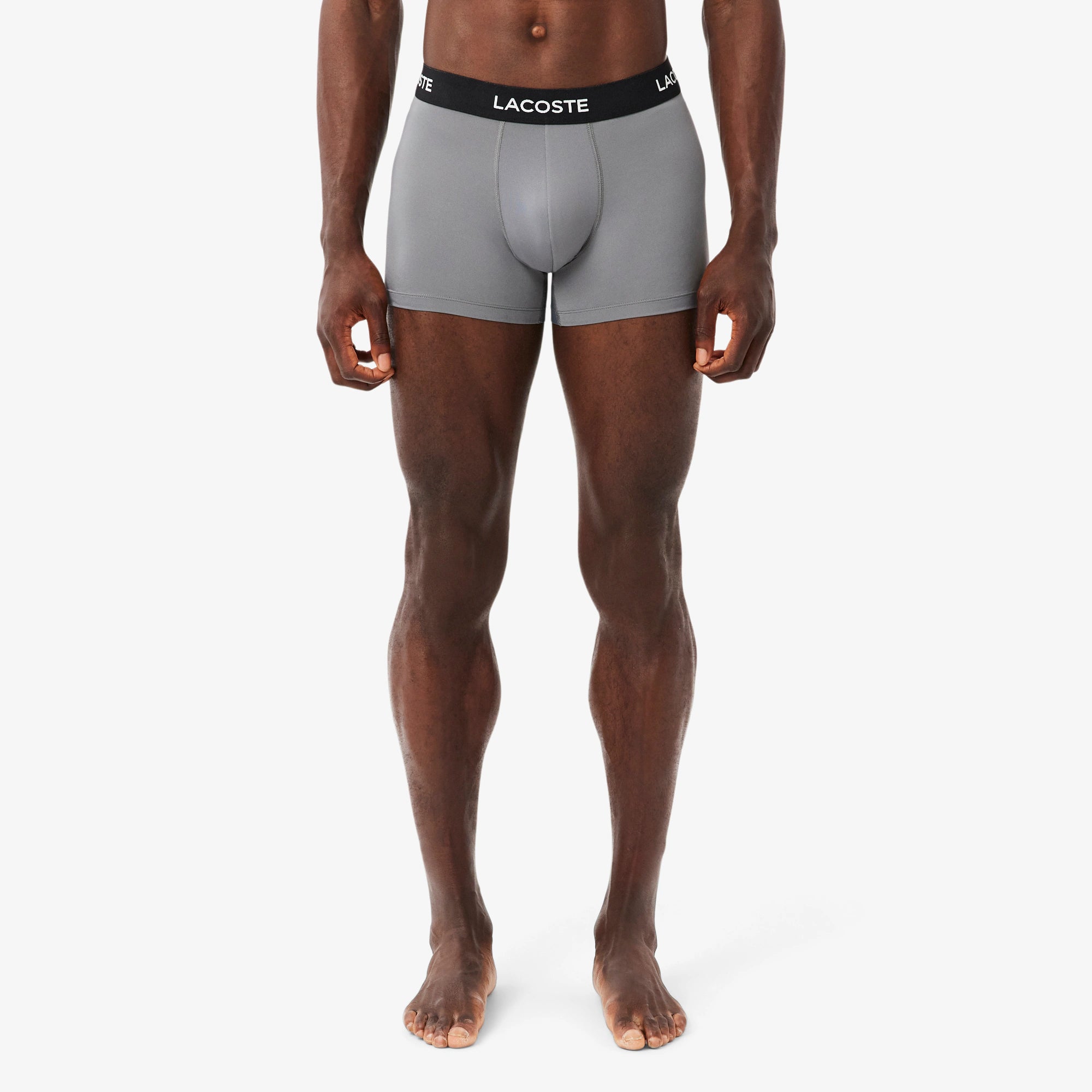 Lacoste - Lot de 3 boxers microfibre