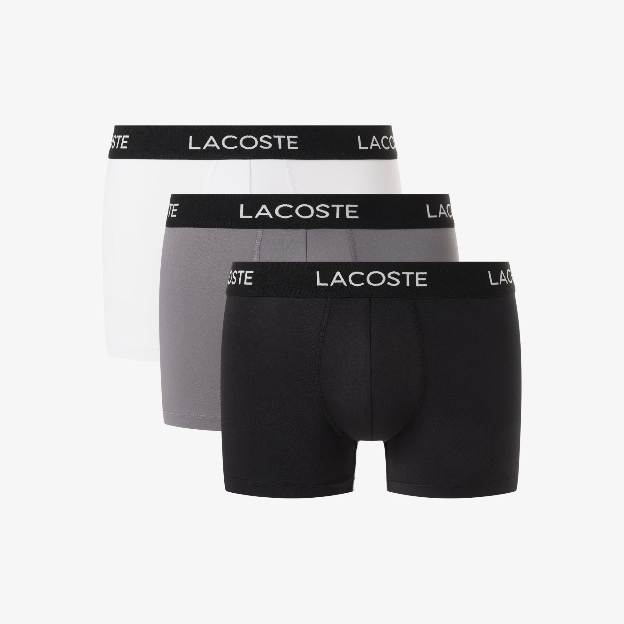 Lacoste - Lot de 3 boxers microfibre