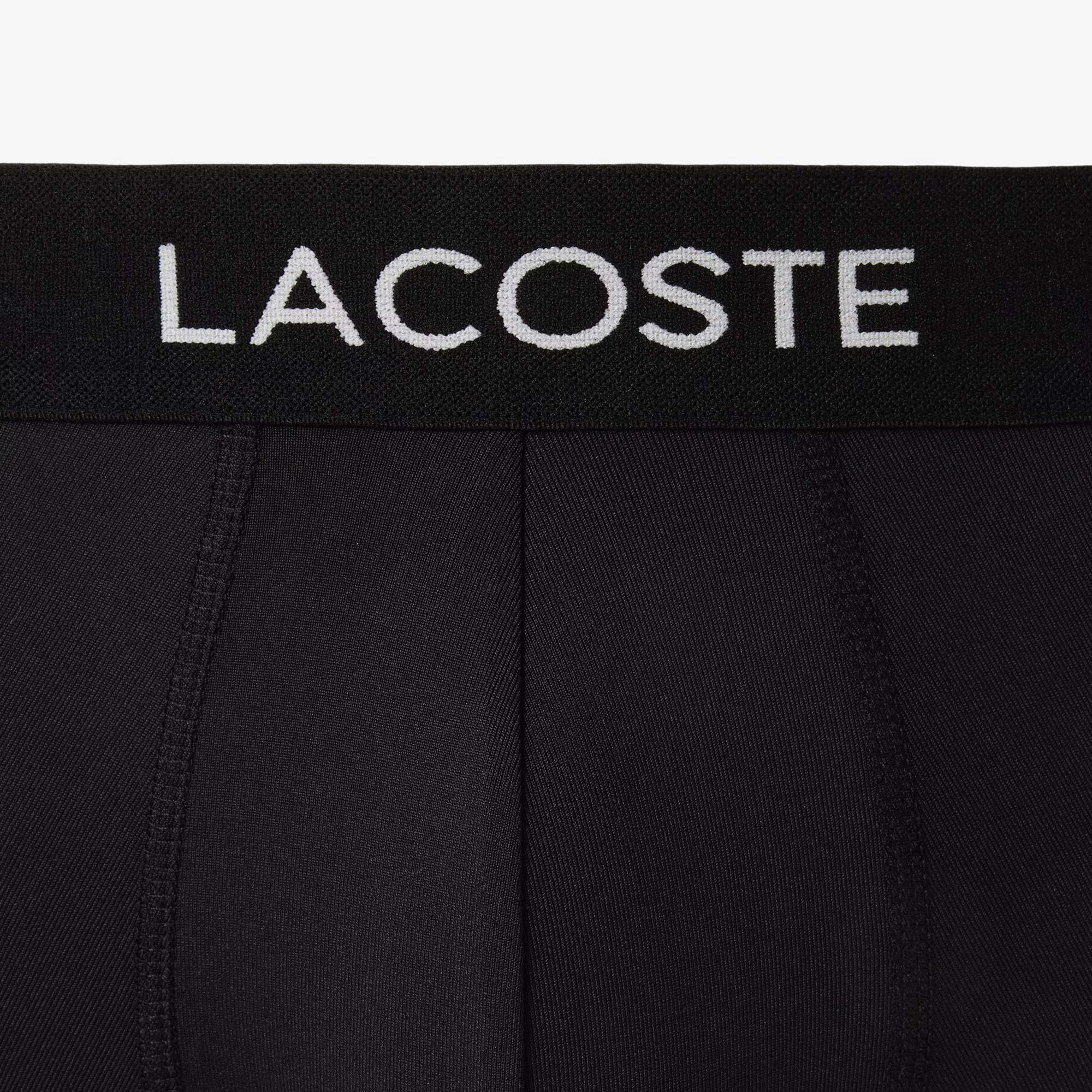 Lacoste - Lot de 3 boxers microfibre