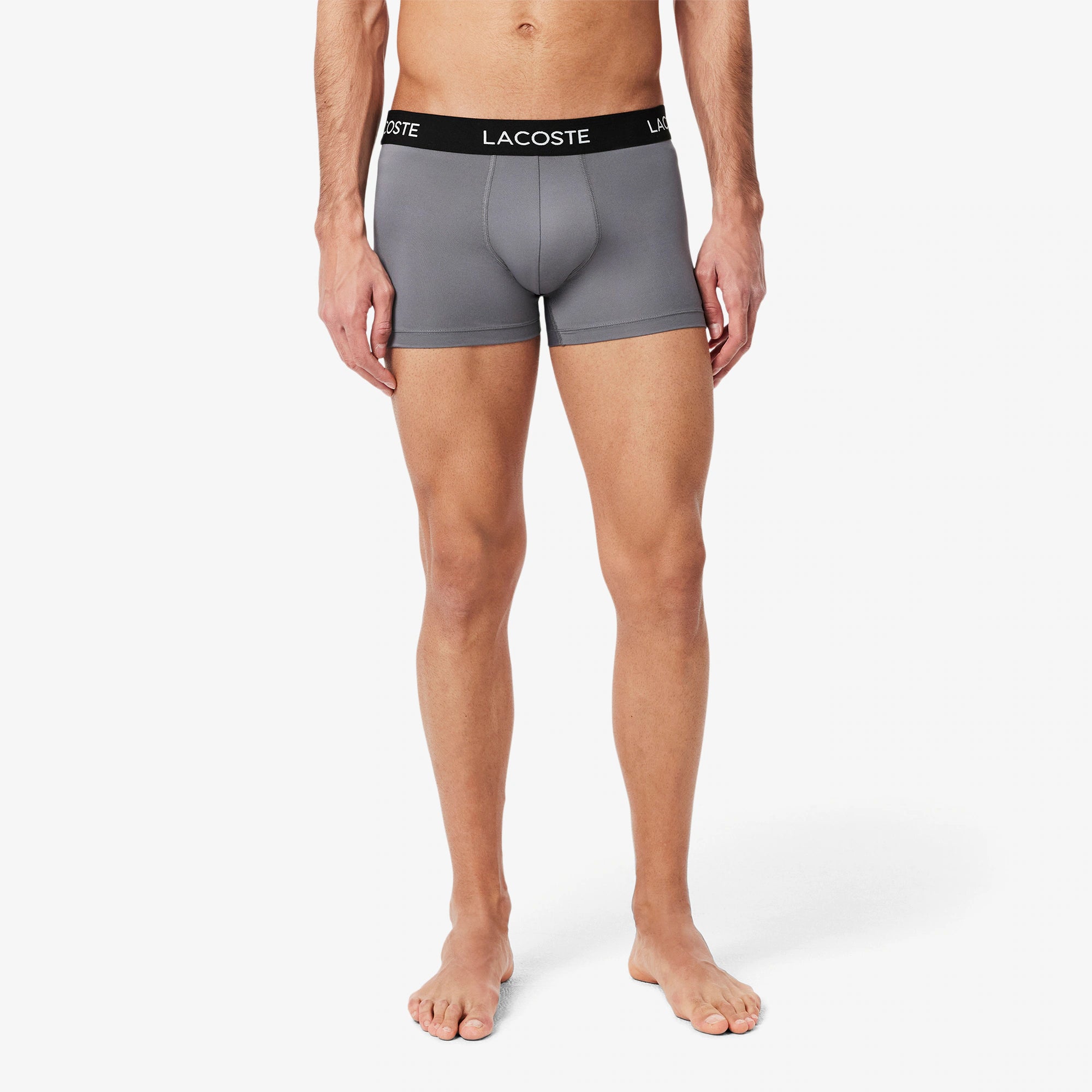 Lacoste - Lot de 3 boxers microfibre
