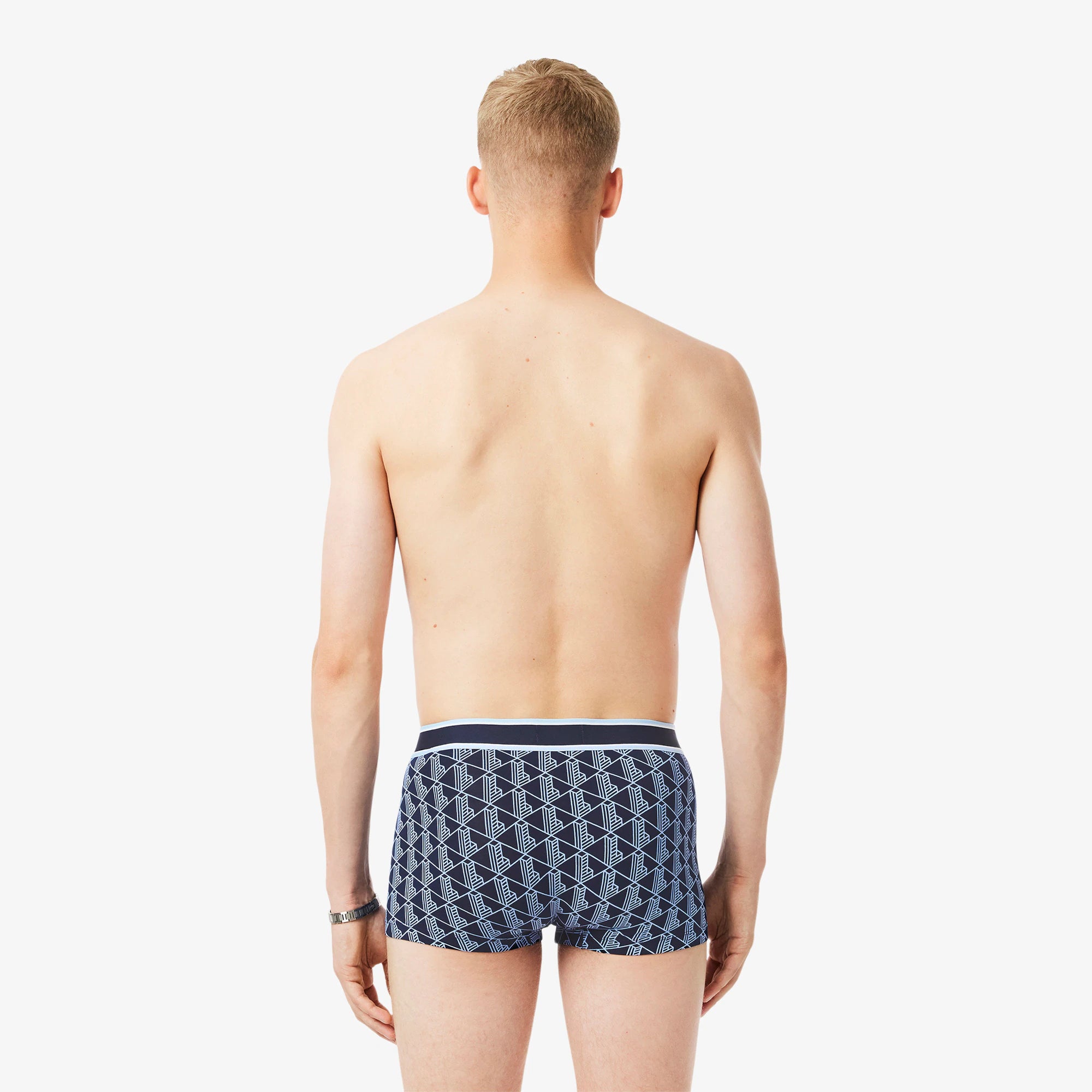 Lacoste - Lot de 3 boxers courts monogramme