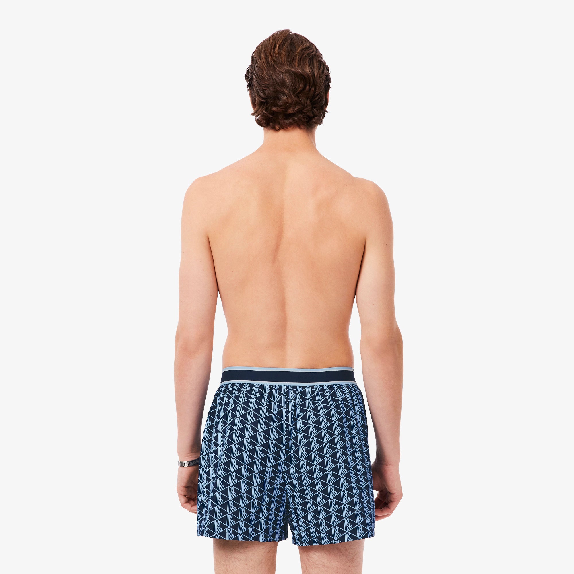 Lacoste - Lot de 3 caleçons popeline de coton