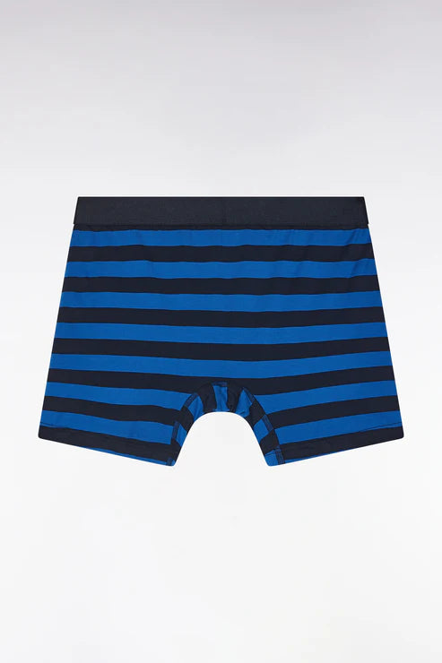 Eden Park - Lot de deux boxers unis et cerclés marine
