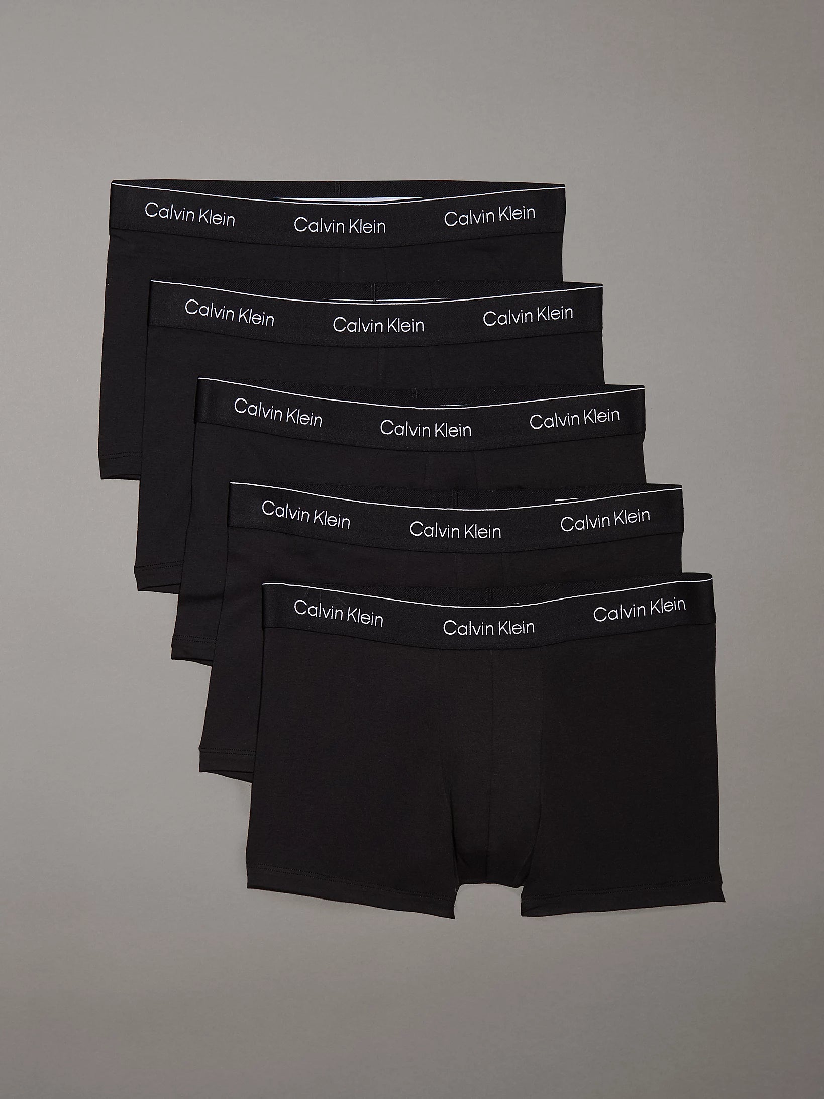 Calvin Klein - Pack de 5 boxers Noir – Icon en coton extensible