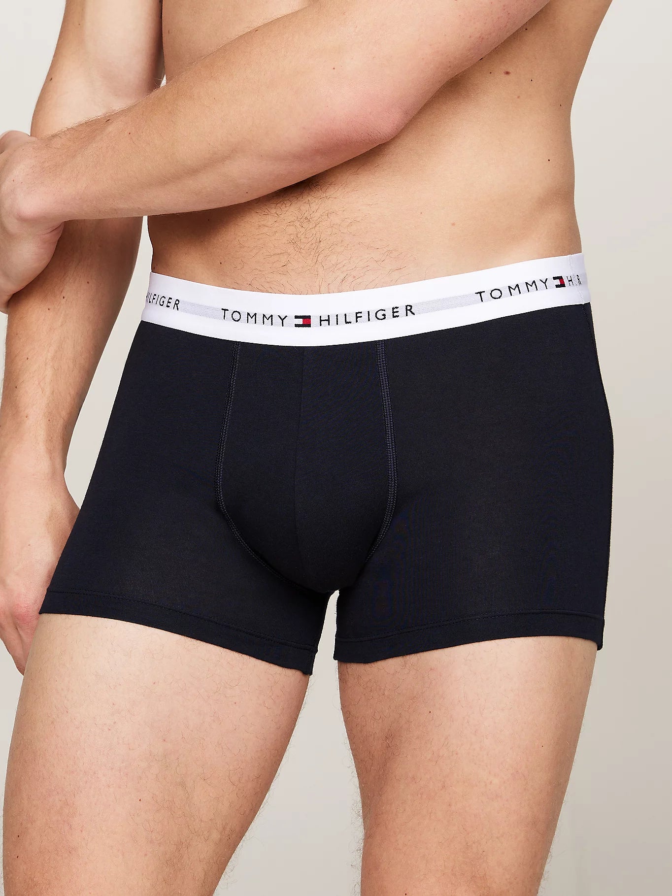 Tommy Hilfiger - Lot de 3 boxers – Ceinture emblématique à logo répété
