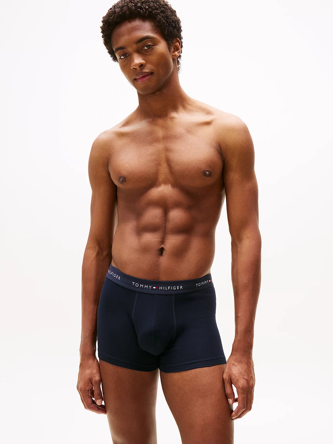 Tommy Hilfiger - Lot de 3 boxers – Ceinture emblématique à logo répété