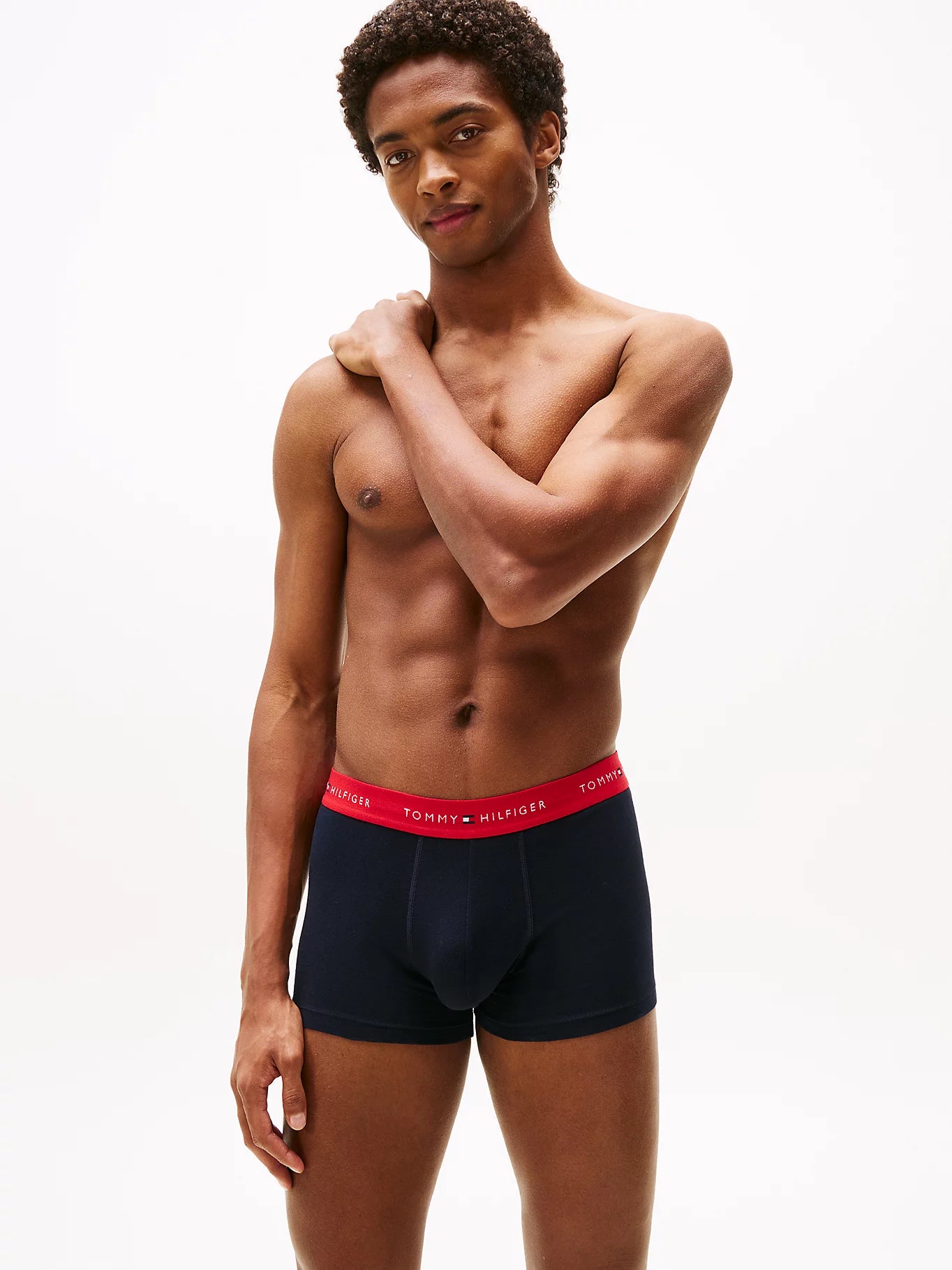 Tommy Hilfiger - Lot de 3 boxers – Ceinture emblématique à logo répété