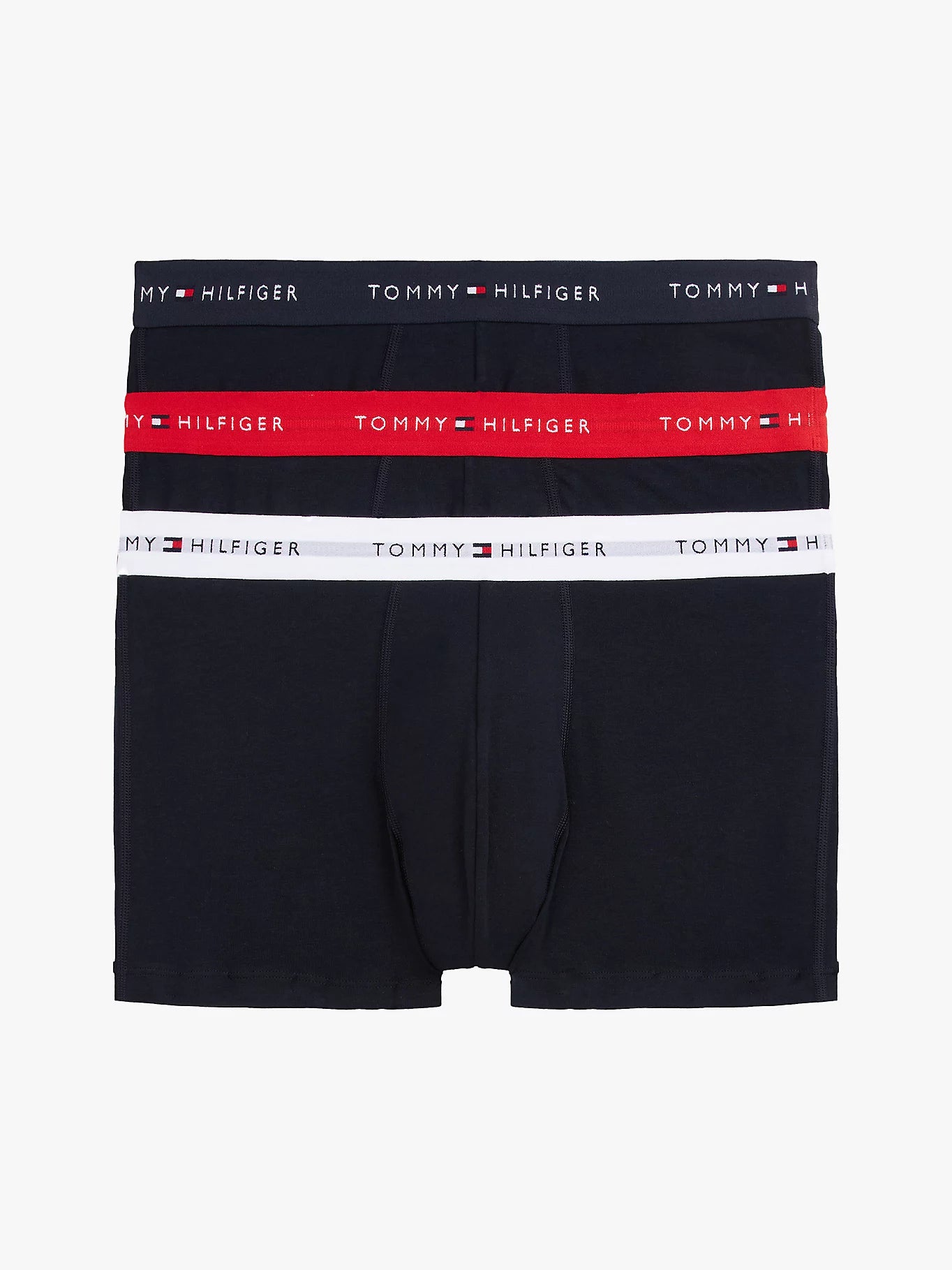 Tommy Hilfiger - Lot de 3 boxers – Ceinture emblématique à logo répété