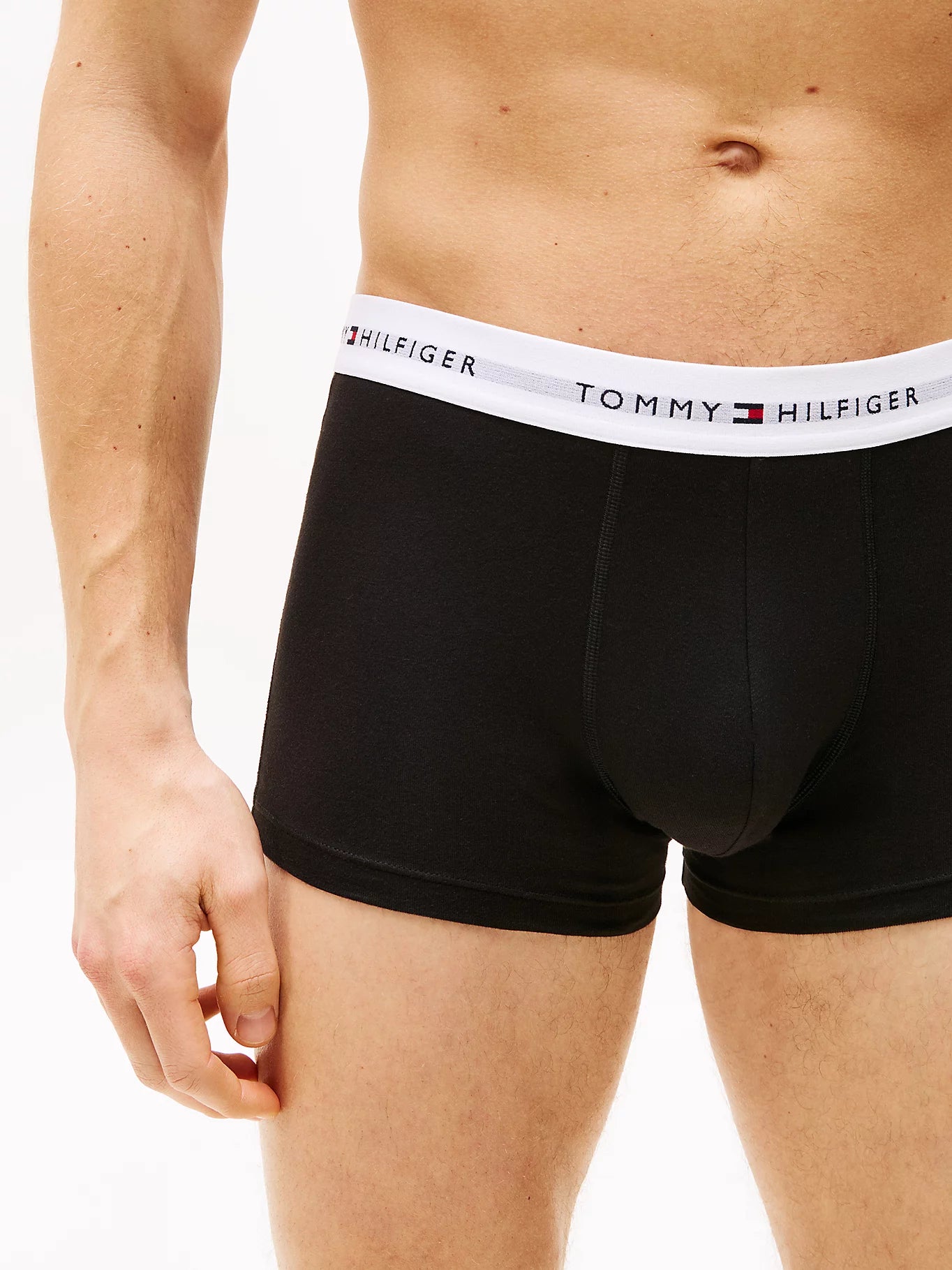 Tommy Hilfiger - Lot de 3 boxers – Ceinture emblématique à logo répété