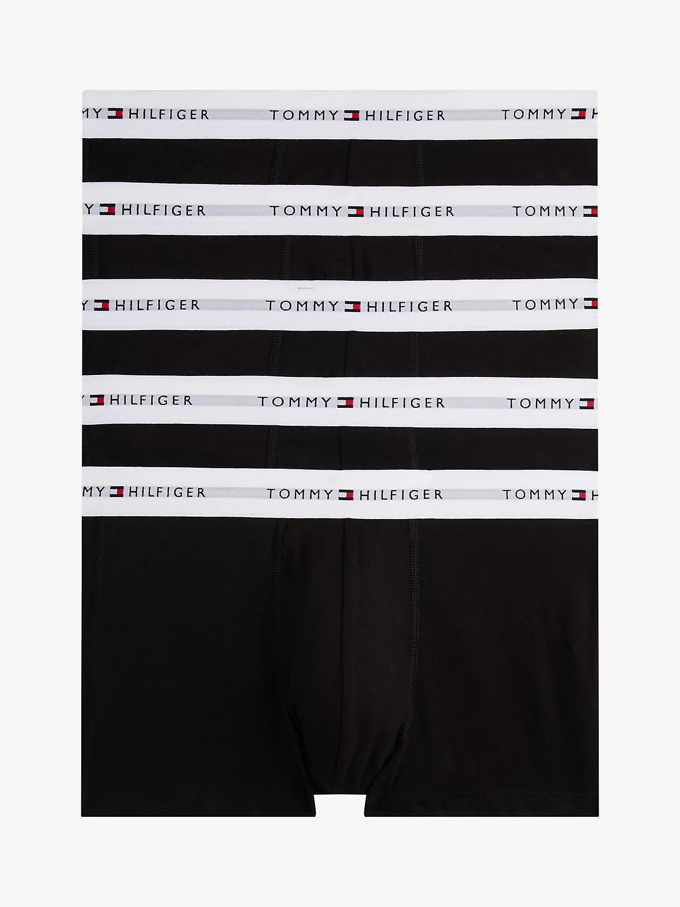Tommy Hilfiger - Lot de 5 boxers – Ceinture à logo Signature Essential