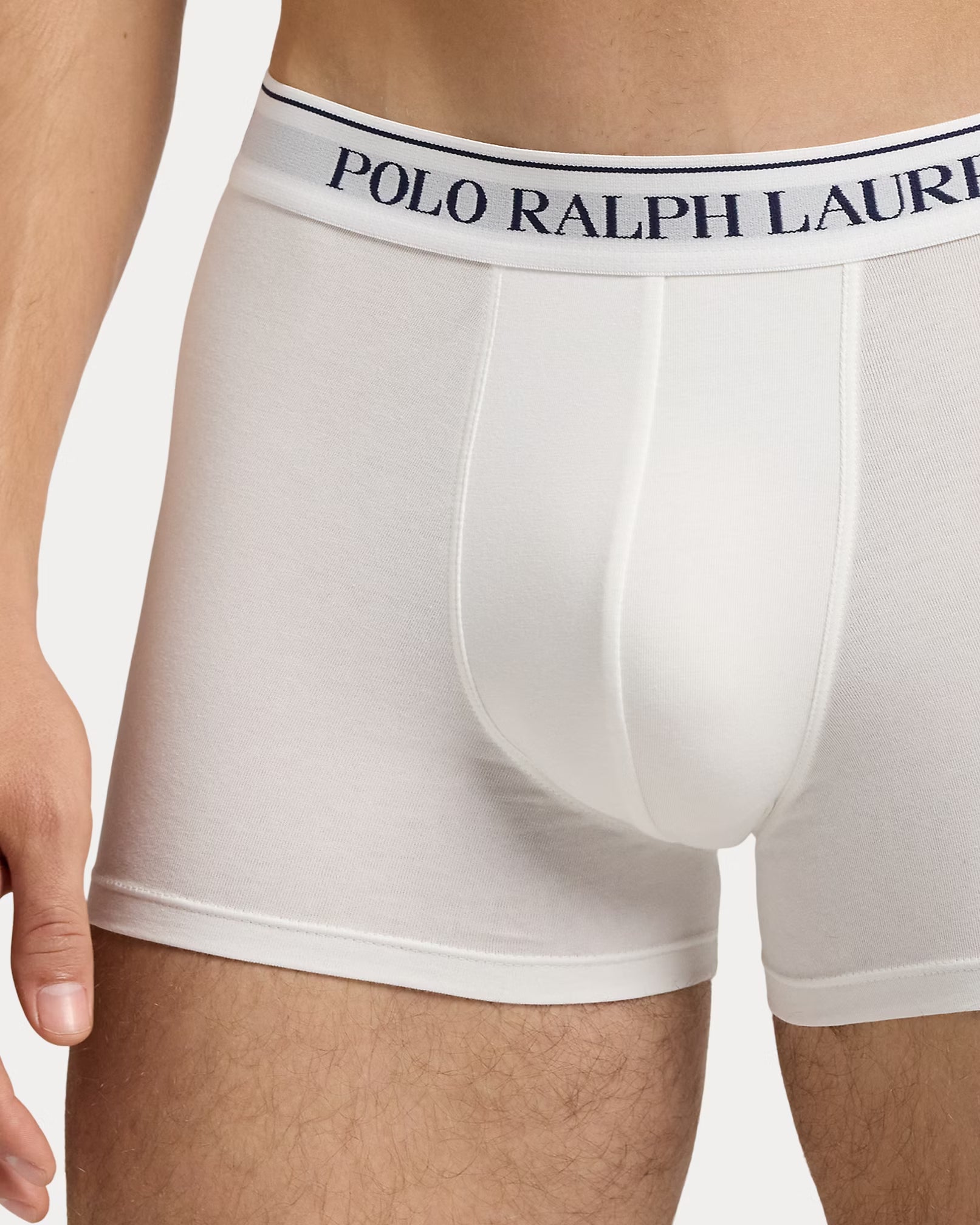 Ralph Lauren - 5 slips-boxers classiques coton stretch