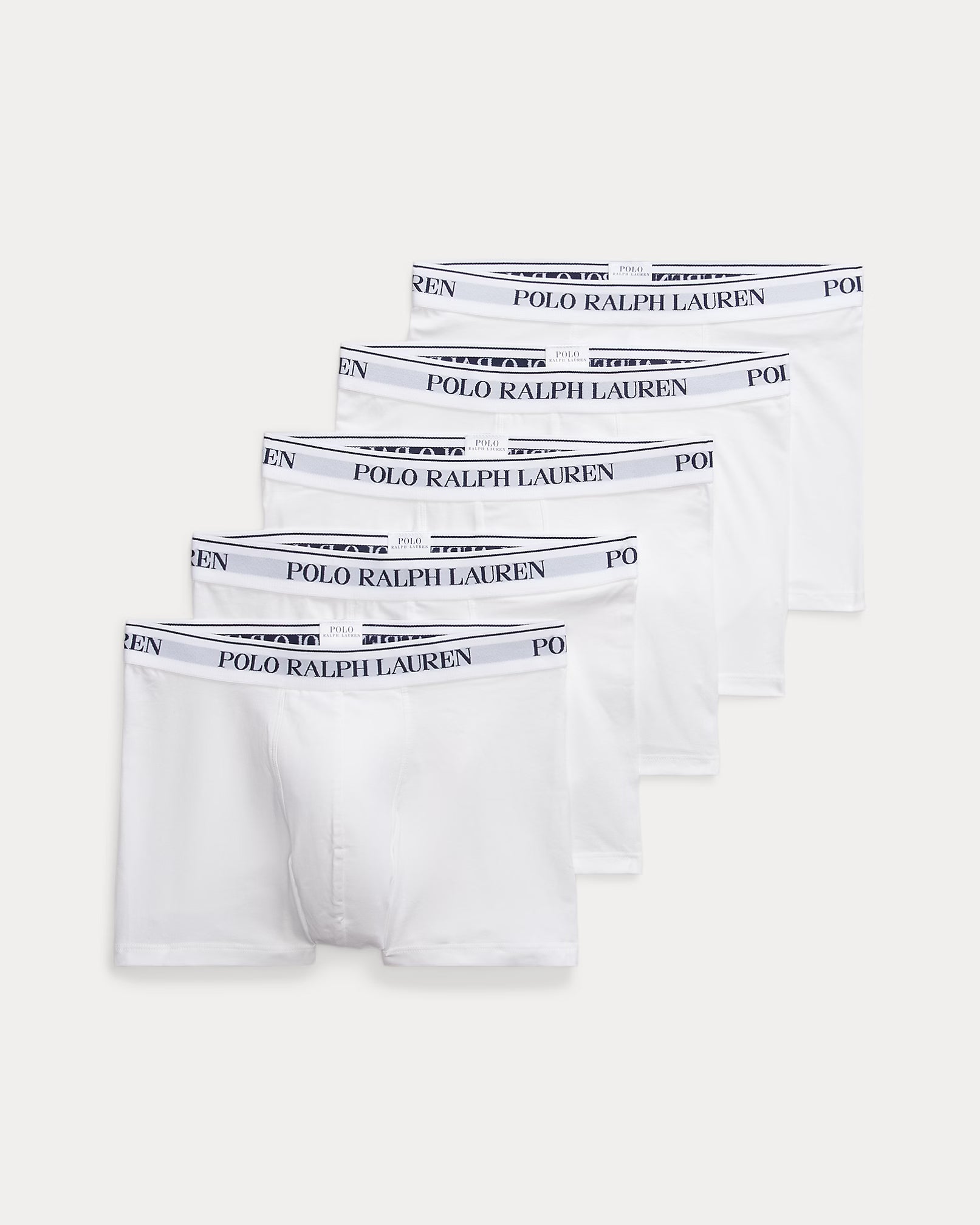 Ralph Lauren - 5 slips-boxers classiques coton stretch